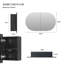Soini 960mm W 600mm H Frameless Medicine Cabinet Mirror Fixed-680650223-701636708