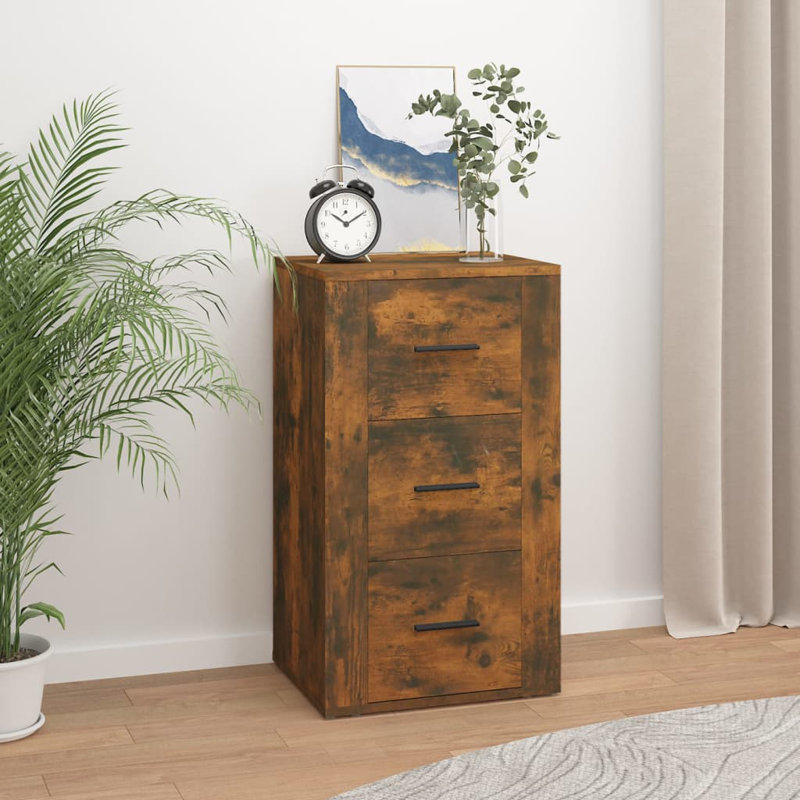 40cm Sideboard, Rustic Brown