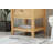 24'' Single Bathroom Vanity with Carrara Marble Top-73360041