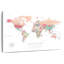 Carte du monde personnalisée «Love I Push Pin»-568212035-567373163