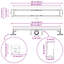  Shower Drain Height Adjustable Stainless Steel 304 Modern Plumbing