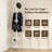 Freestanding Coat Rack With Umbrella Holder, 12-Hook Metal Coat Tree Stand For Entryway, Living Room, Bedroom, Or Office, Space-Saving Floor Standing Hall Tree Organizer