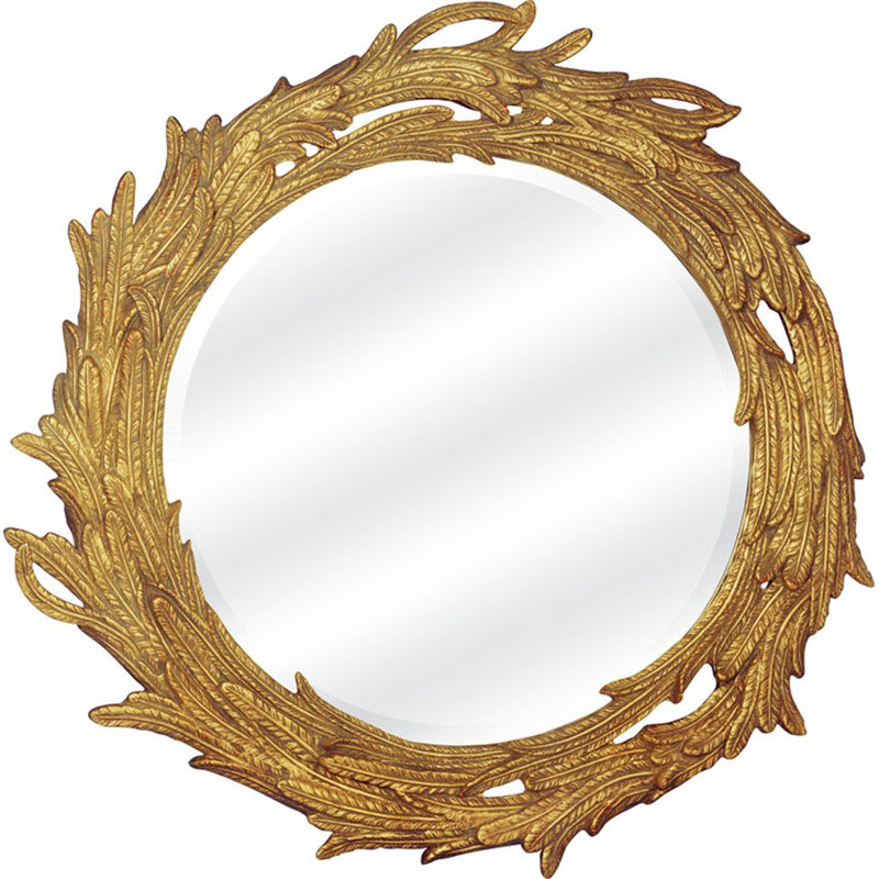 Miroir décoratif biseauté traditionnel The St. Michelle, 37 po x 37 po
