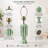 Handcrafted Eterna Bone Inlay Green Decorative Lamp Base