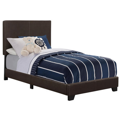 Brown Twin Panel Bed