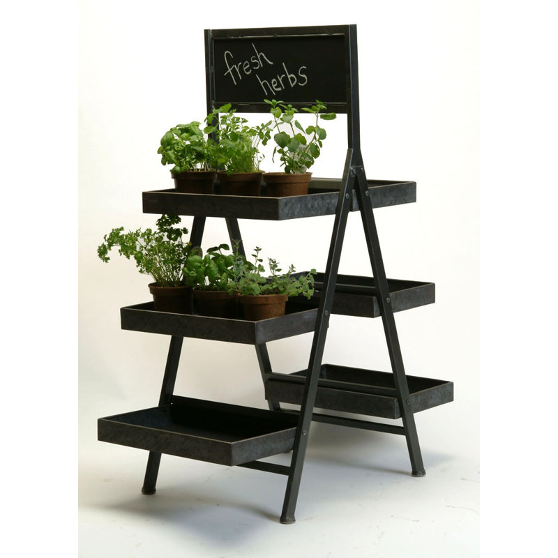 Ensemble de jardin vertical en métal 6 pièces