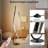 Spiral LED Floor Lamp With Remote Control, 59" Tall Modern Standing Lamp, Dimmable Bright Light For Living Room, Bedroom, Office, And Home