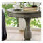 Table d'appoint ronde à piédestal en bois-1779527825