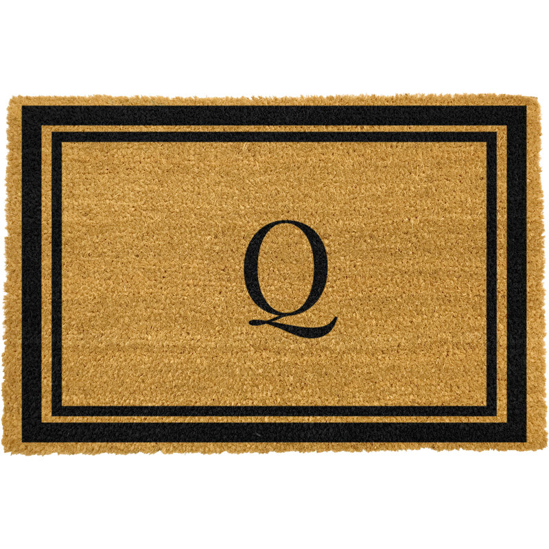 Branstetter Non-Slip Outdoor Doormat, Q