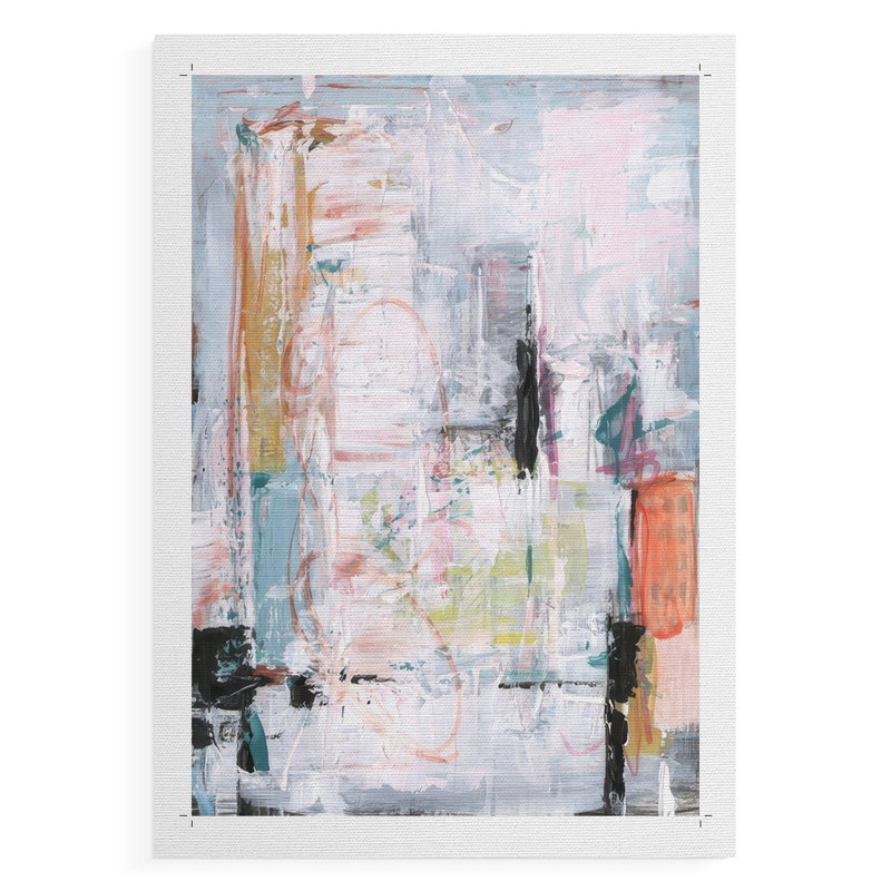 Vivid Haze I - Impression sur toile seulement - NON-CADRE, H 18 po x l 12 po