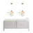 Rosedale 1 - Light Single Geometric Pendant