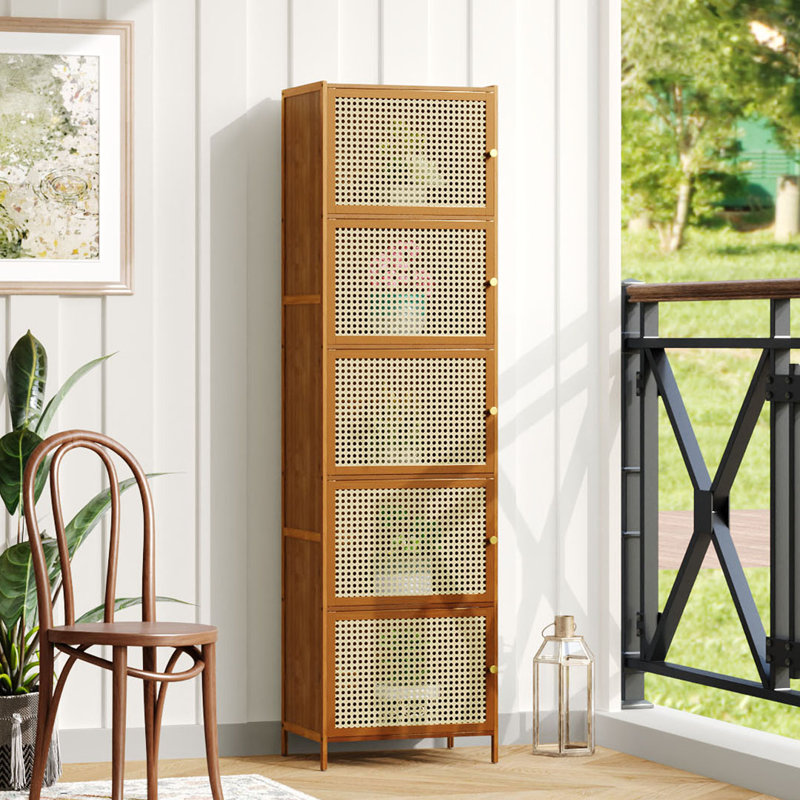 43cm W Bookcase, (5 Shelves) 155cm H x 43cm W x 32cm D