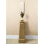 Faux Foliage Plant in Metal Decorative Vase