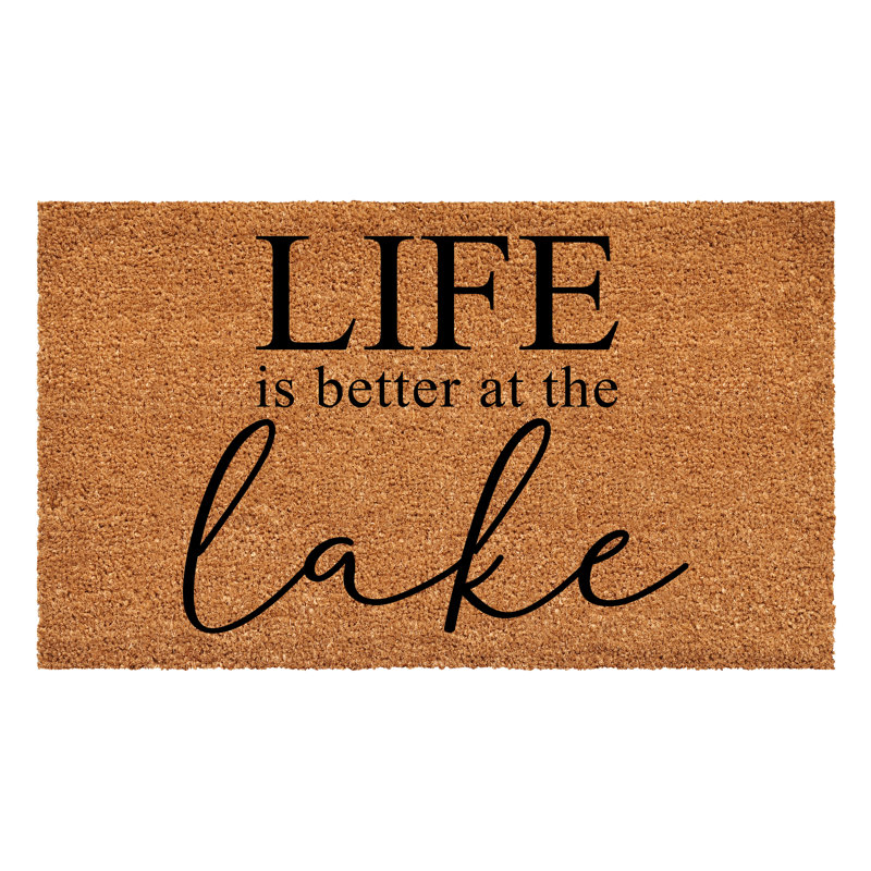 Canyonville Non-Slip Outdoor Doormat, 36" W x 72" L