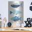 Beachcrest Home ™ «Go With the Flow IV» par Courtney Prahl, art mural en métal-250800771