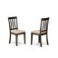 Ensemble de table de salle à manger 5 pièces pour 4 personnes comprenant une table de cuisine ronde avec piédestal et 4 chaises de salle à manger en tissu de lin, 36 po x 36 po, noir et cerise-1029473376-1068918139