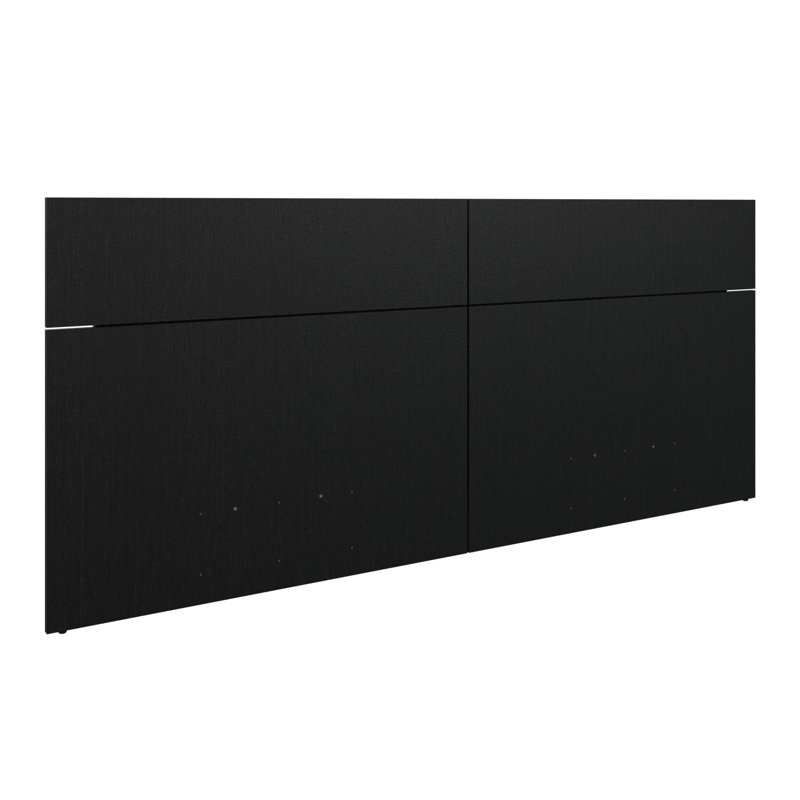 Tête de lit Zen moderne, Très grand lit, Black