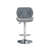 Swivel Upholstered Adjustable Height Counter Stool