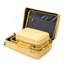 20 "/ 24" / 28 "3 pièces / ensemble en valise à roulettes en ABS, couleur assortie, avec serrure à combinaison (jaune)