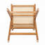 Tabouret de bar avec siège canne-740865149
