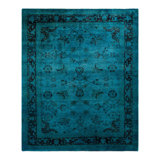 Fine Vibrance One-of-a-Kind 8' 1" X 9' 10" Hand Knotted Area Rug