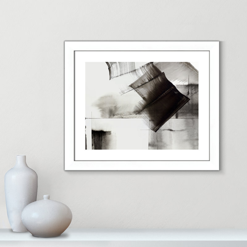 Impression sur toile encadrée, H 27 po x l 32 po x P 1,25 po, Cadre blanc mat