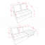 Fauteuil convertible 4 en 1