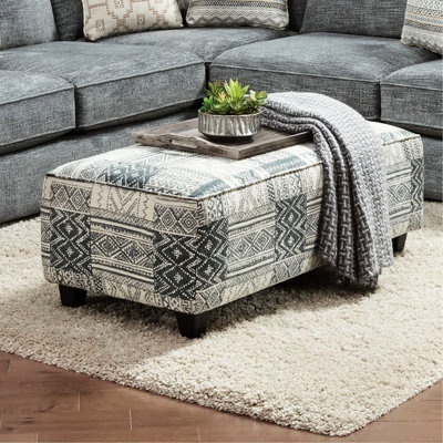 Chenille tissée douce multi multi avec mousse à double gel, garniture de passepoil, tissu garni de l 24 po, profondeur de 49 pouces