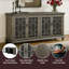 Ira Wood Four Door Credenza-32334655