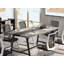 Table de conférence 70,87 "moderne pour 6 à 8 personnes, bureau de direction avec structure en métal-766298035