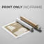 ChunkyAbstractIV -Canvas Print Only - NOT FRAMED