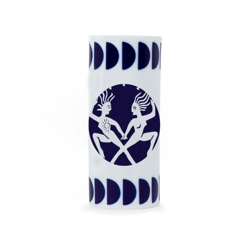 Zodiac Porcelain Pen Holder