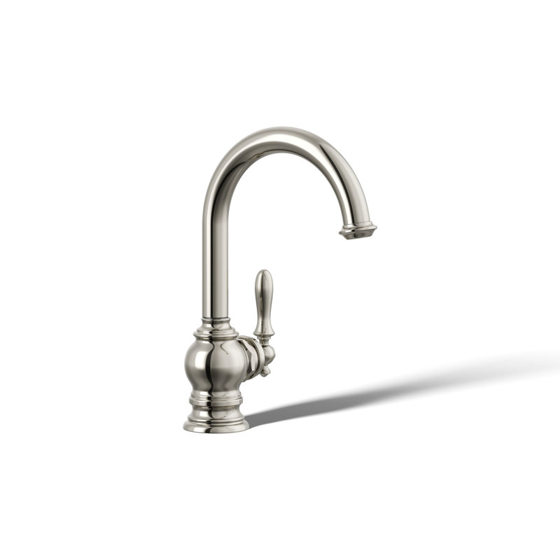 Artifacts Beverage Faucet, Vibrant Polished Nickel