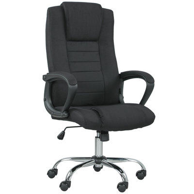 Linen Office Chair