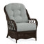 Chaise avec accoudoirs en rotin Everglade-61811610-61811642