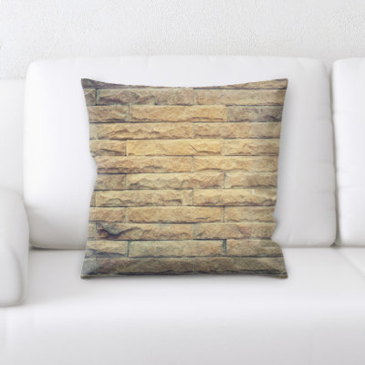 Microsuede Throw Pillow