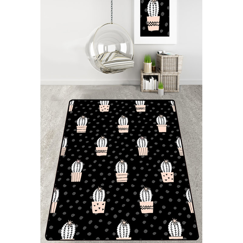 Kadence Abstract Shag Area Rug, Rectangle 100 x 160cm