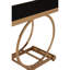 Tillar 140cm Glass Top Console Table