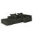 Boneless Modular Sectional Sofa With Ottoman-567688647