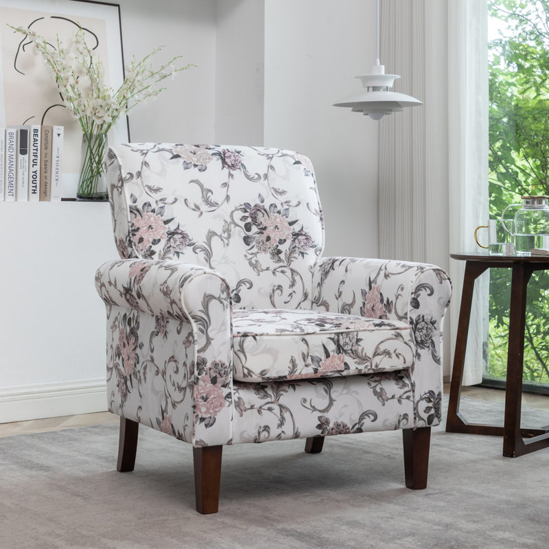 Traditional Rolled Arm Armchair