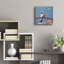  «Song Bird No. 8» par Lucia Heffernan, art mural en verre acrylique, 12 po x 12 po
