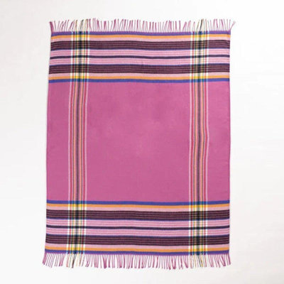 Hand Knotted Throw Blanket