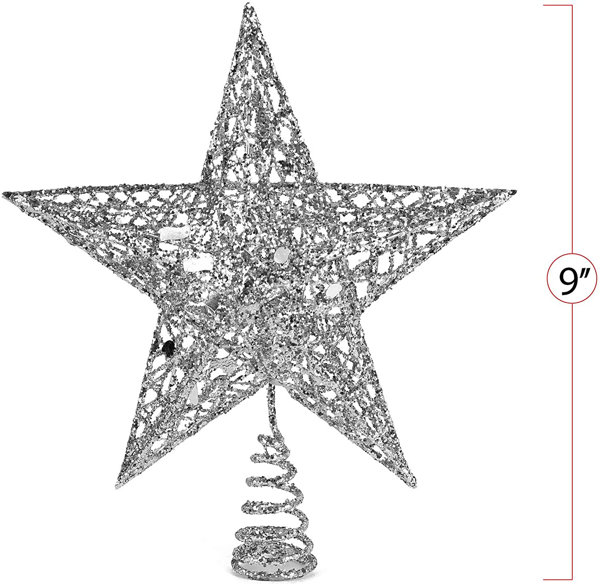 The Holiday Aisle® Metal Astrology & Stars Tree Topper