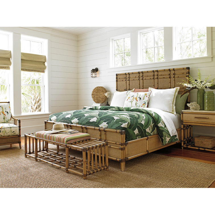 Tommy Bahama Home Twin Palms Solid Wood Piece Bedroom Set