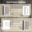 Maximes Recessed/Surface Mount Medicine Cabinet with Mirror, Defogger, Dimmer, Outlets & USBs and Interior Light-1244239023
