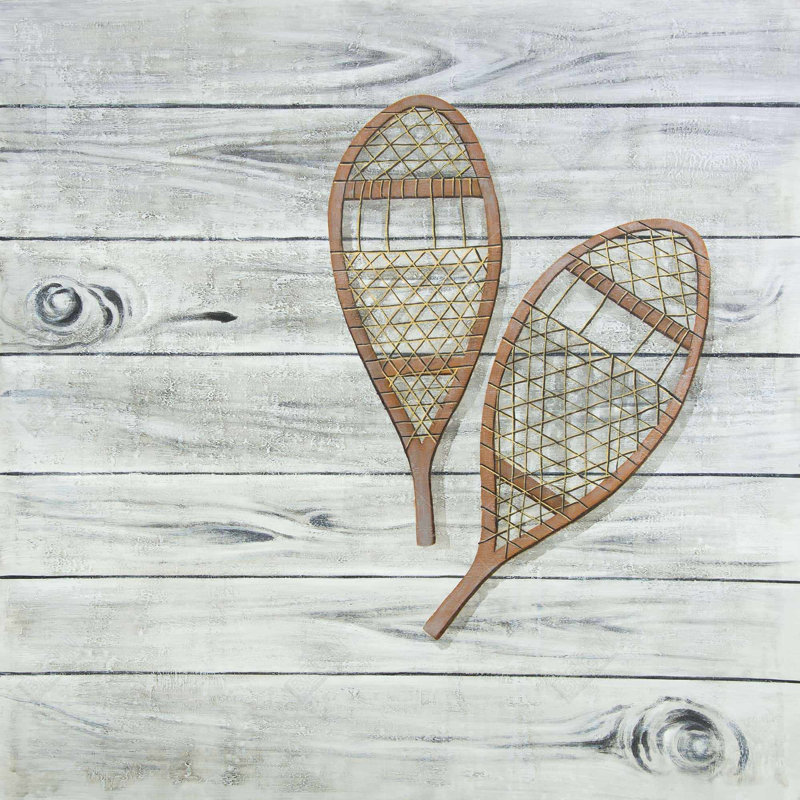 «Snowshoes» sur toile