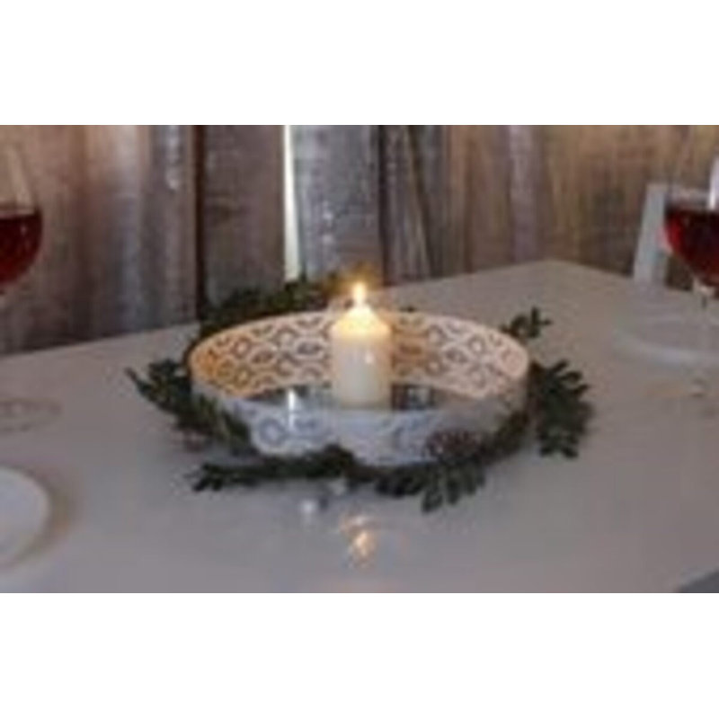 Unscented Pillar Candle, 8cm H x 7cm W x  7cm D