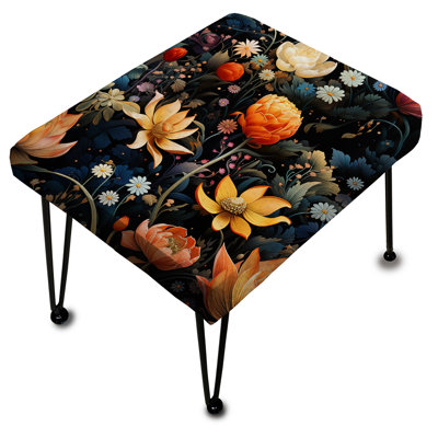 Repose-pieds Autumn Farmhouse Serenity - Floral