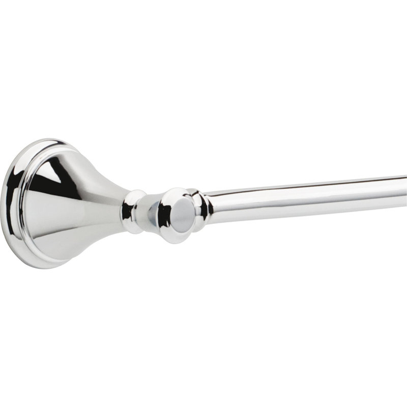 Porte-serviettes mural 24 po Cassidy, Chrome chrome, H 3,62 po x L 24,06 po x P 4,53 po