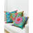 Handmade Embroidered Multi Colour Bohemian Vibrant 40 cm x 40 cm Cushion Covers Three Designs-2085832620